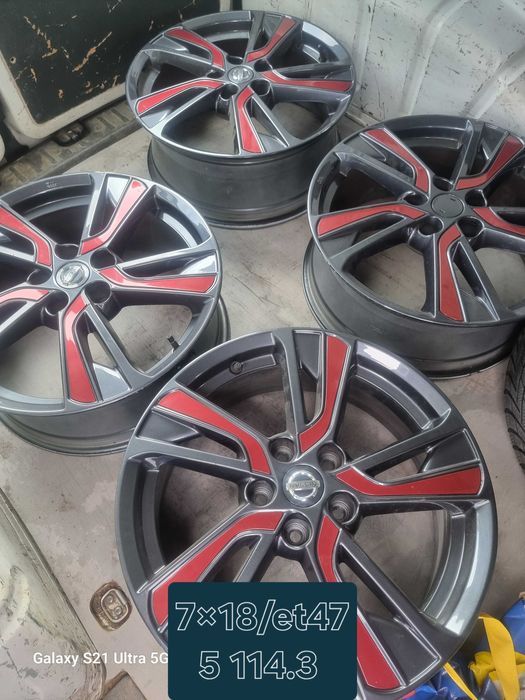 Оригинални джанти от NISSAN 7×18 et47 5 114.3