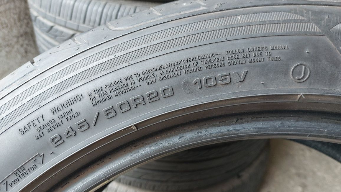Летни гуми 245/50/20 Goodyear Eagle F1 4 броя
