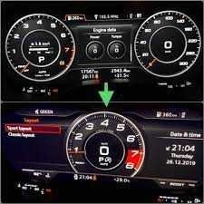 Audi Cockpit инструмент табло смяна визуализация