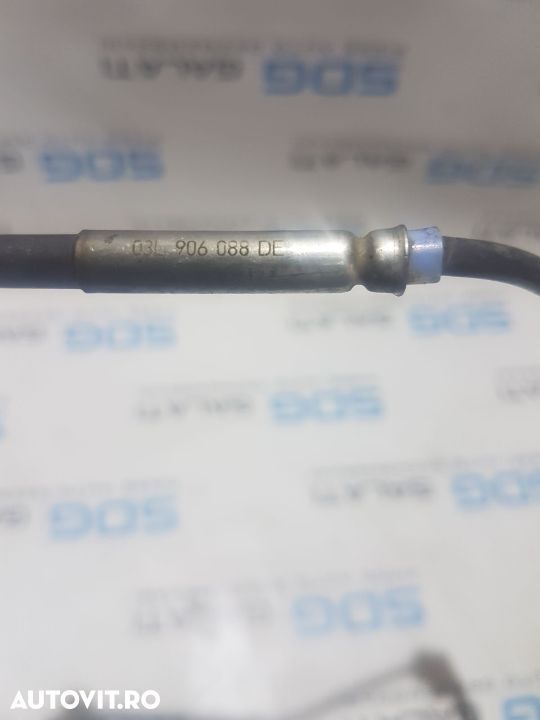 Sonda / Senzor Temperatura Gaze VW Touran 1.6TDI CAY 2010 - Prezent COD : 03L 906 088 DE / 03L906088DE