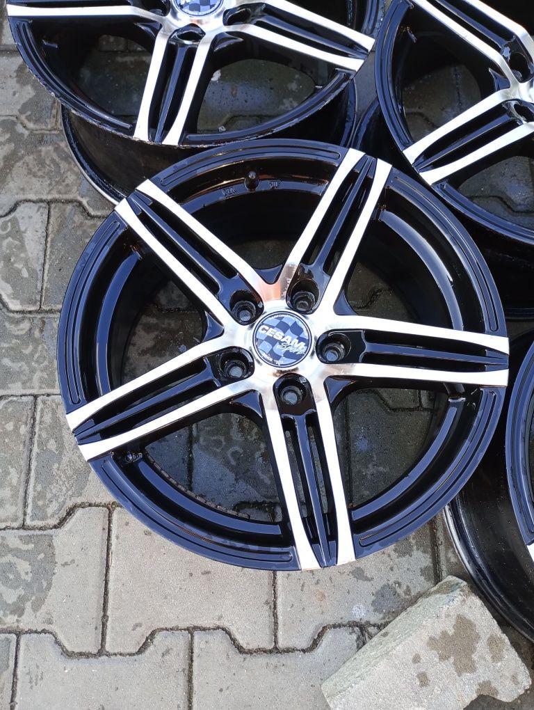 4 jante aliaj bicolore 5x110 R16 Opel și alfa Romeo Fiat