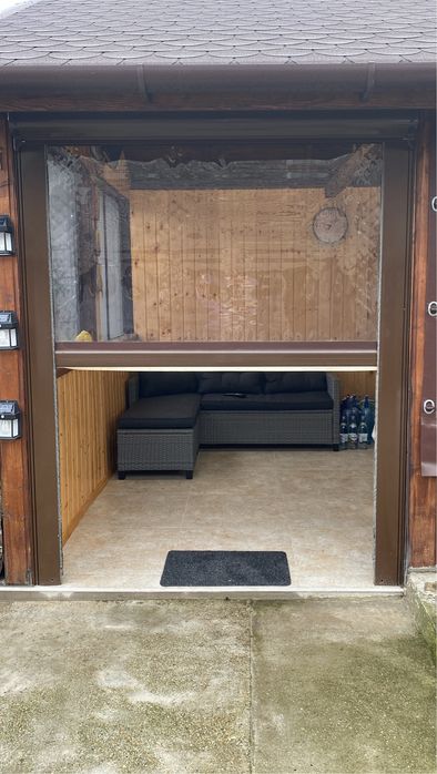 Rulou electric folie transparenta Somfy