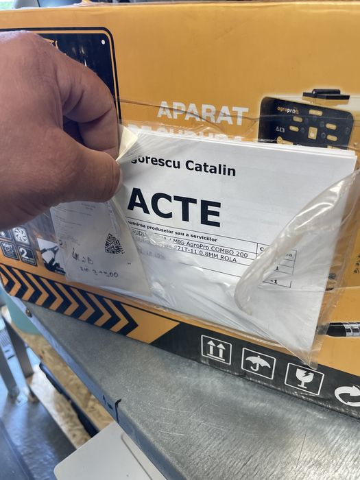 Aparat de sudura cu sarma si electrod. Peefect pentru acasa