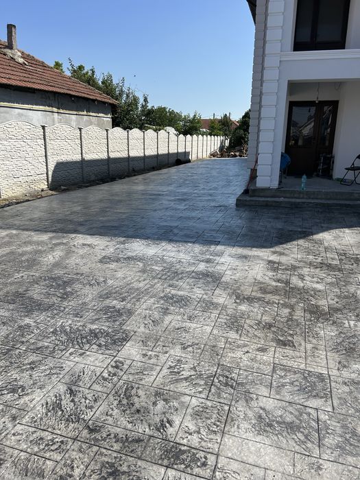 Beton amprentat Bucuresti