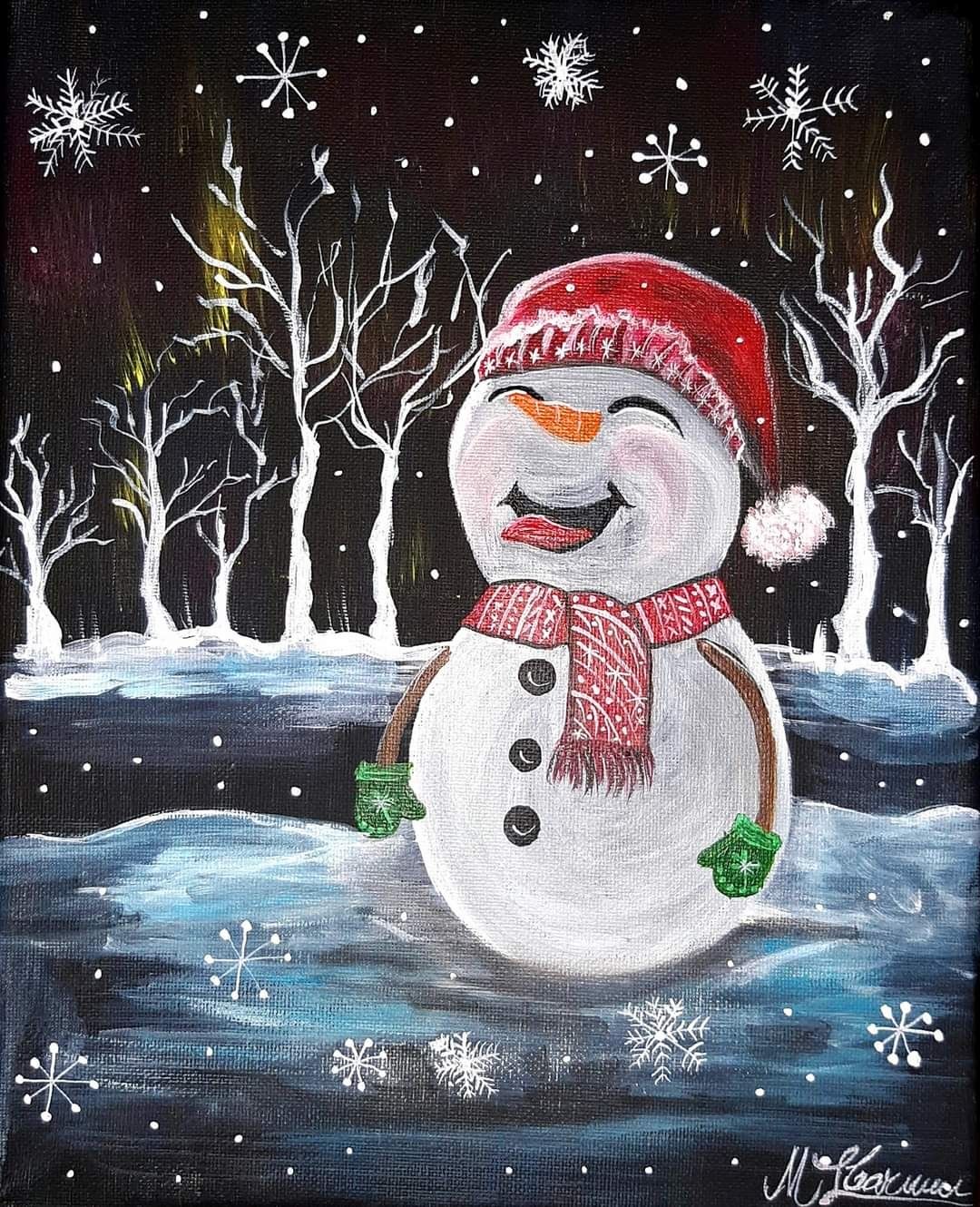Om de zăpadă- Snowman