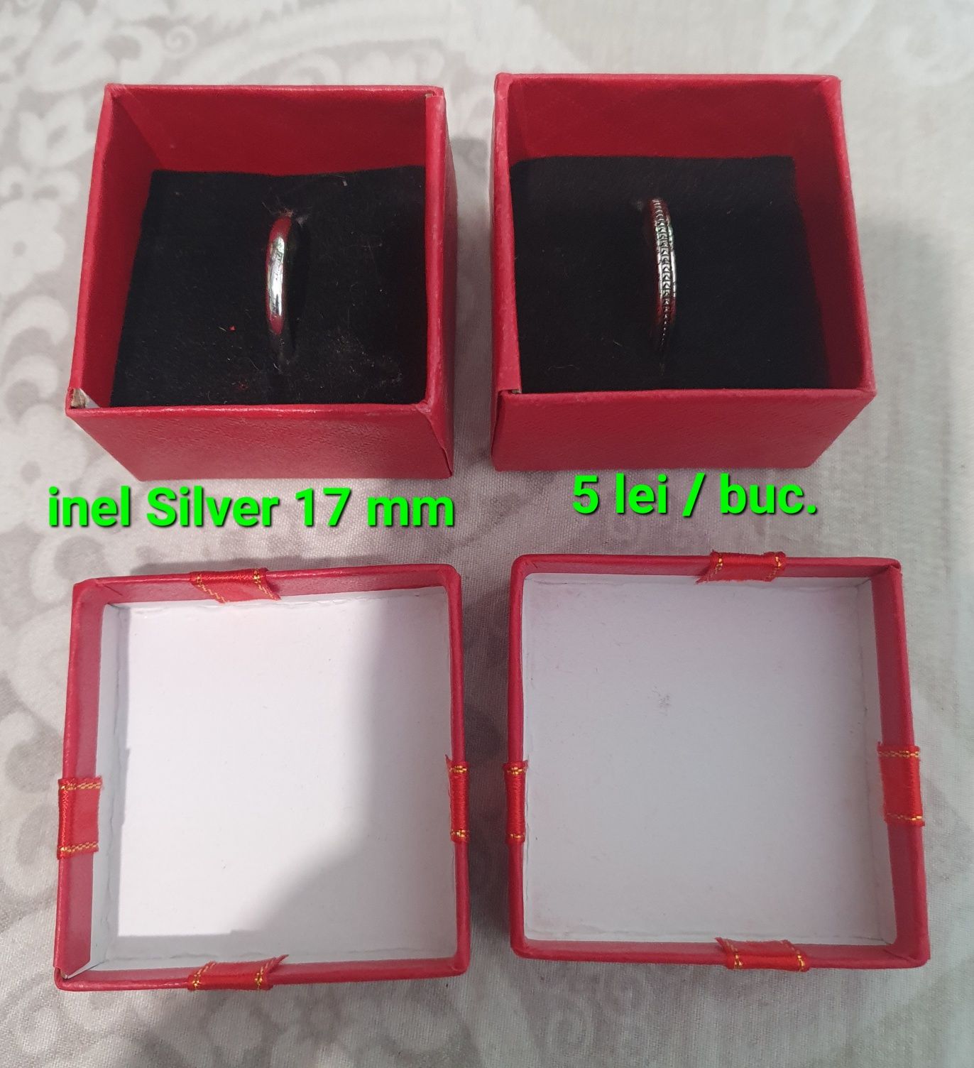 Inele Silver 17mm