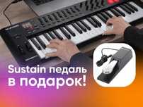 MIDI-клавиатура M-Audio Oxygen 61 + педаль M-Audio SP-2 в подарок!