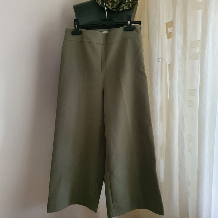 Pantaloni khaki cullotes Koton