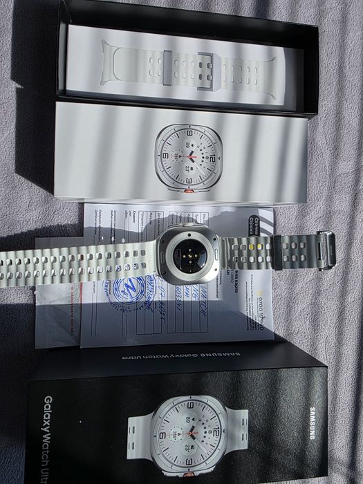 Samsung Watch Ultra White - 550 lv.