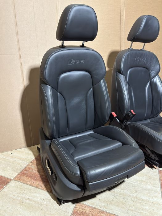Interior Audi SQ5 Scaune Piele Neagra ( Memorie + Incalzire )