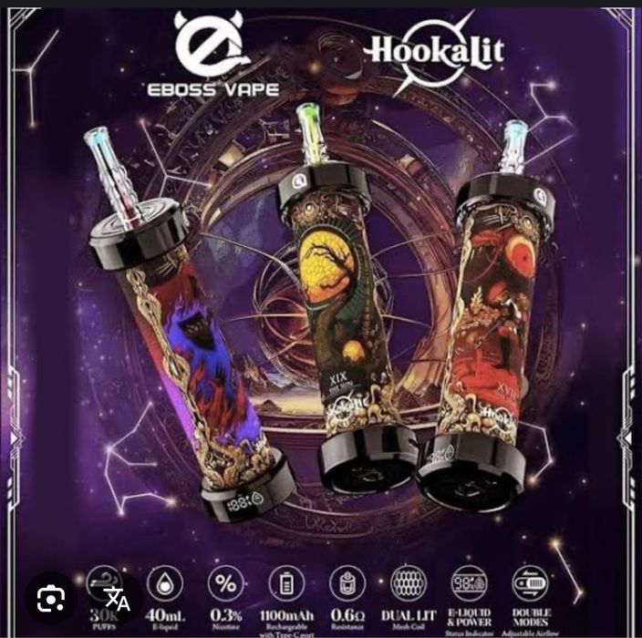 vape hookalit 40.000 puffs VAPORIZATOR