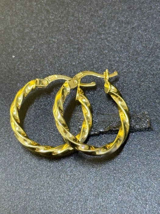 Золото 585  Серьги