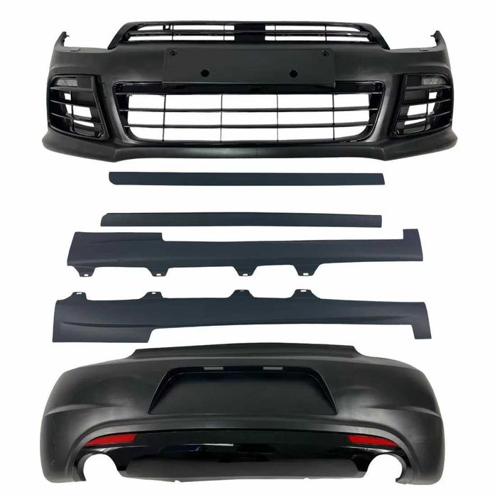 Pachet Exterior VW Scirocco R Line Design Bara Fata Spate Praguri