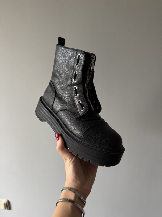 Кожени зимни боти