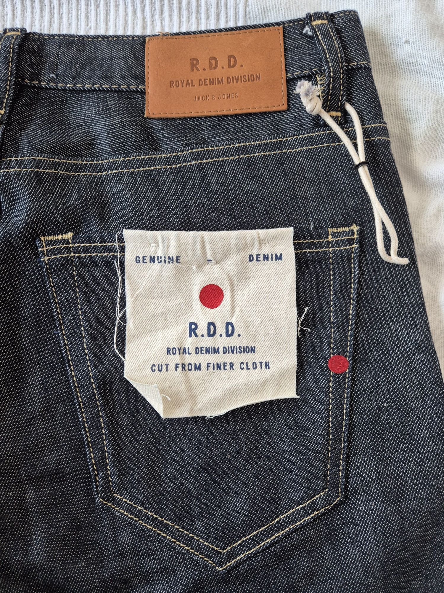 Royal Denim Division Slim Fit Glenn R201 Dark Blue Selvedge,W30xL32