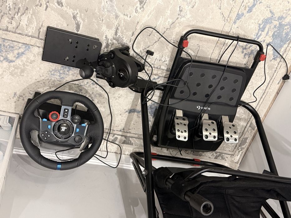 игровой руль для пк и пс4-5 от sony