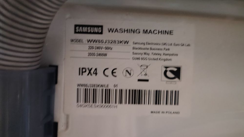 Пералня Samsung за части