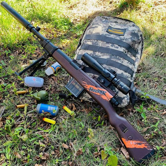 Pusca Luneta de Jucarie 98K Gloante Cartuse Ejectarea Carcasei 103 CM