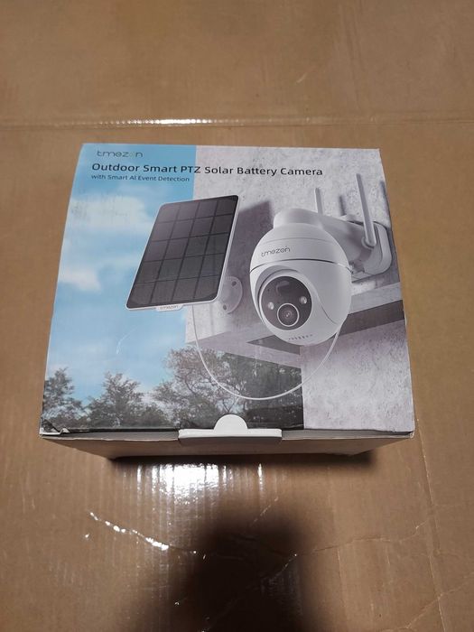 Camera supraveghere exterior Tmezon 2K 3Mp Solar Panel Noua 300