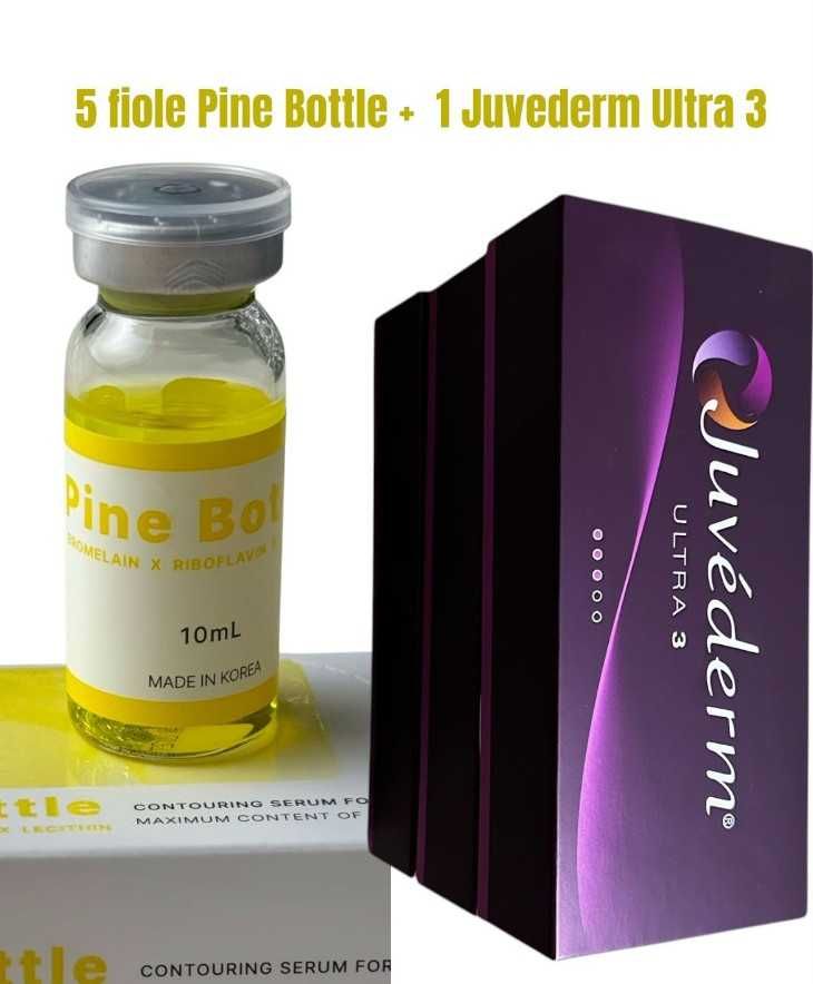 Pine Bottle + Juvederm Ultra 3