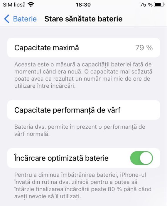 iPhone 7 256 GB, stare foarte buna