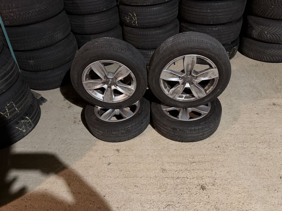 Jante Audi VW Skoda 5x100 cu cauciucuri vară 185/60 R15