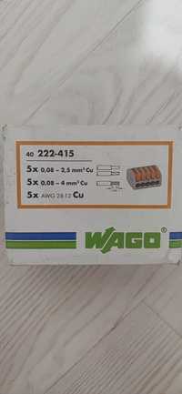 Wago Клемма соединительная Wago (222 - 415) 5-ти проводная 0.08-4 мм