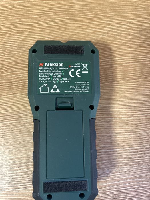 Детектор parkside