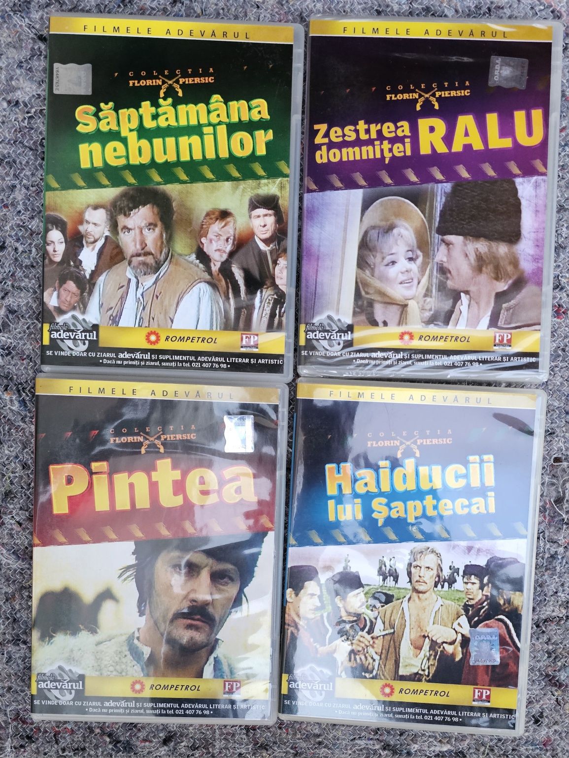 CD, DVD, filme românești și Seinfeld