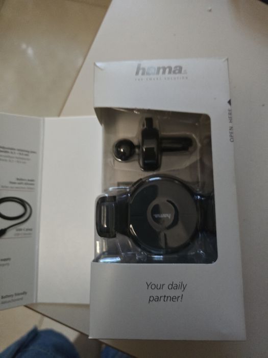 Suport telefon auto incarcare wireles