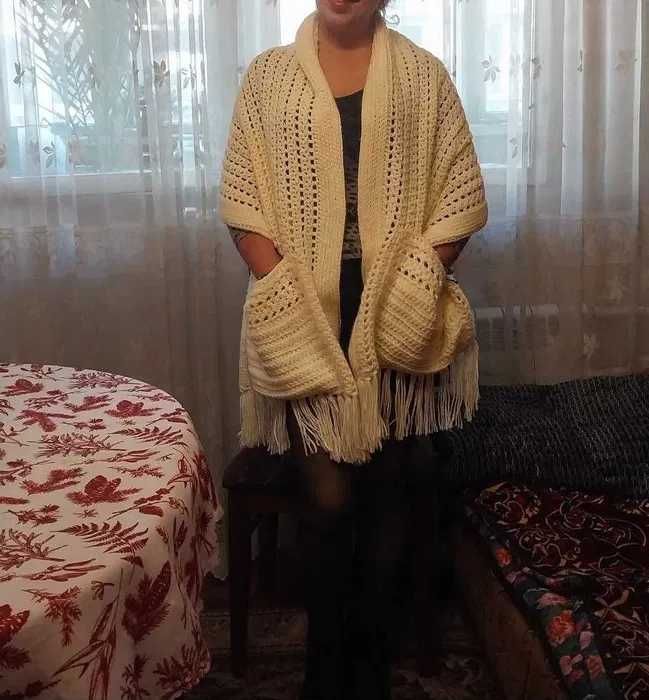 ШАРФ-ШАЛЬ вяжем на заказ