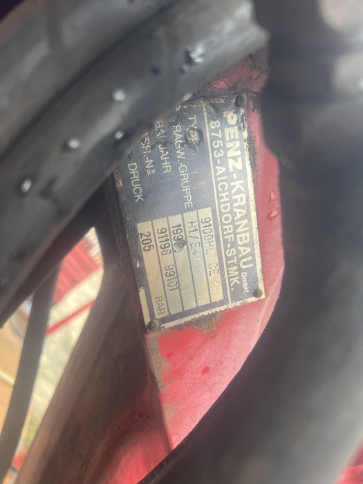 De vanzare Camion forestier macara Penz