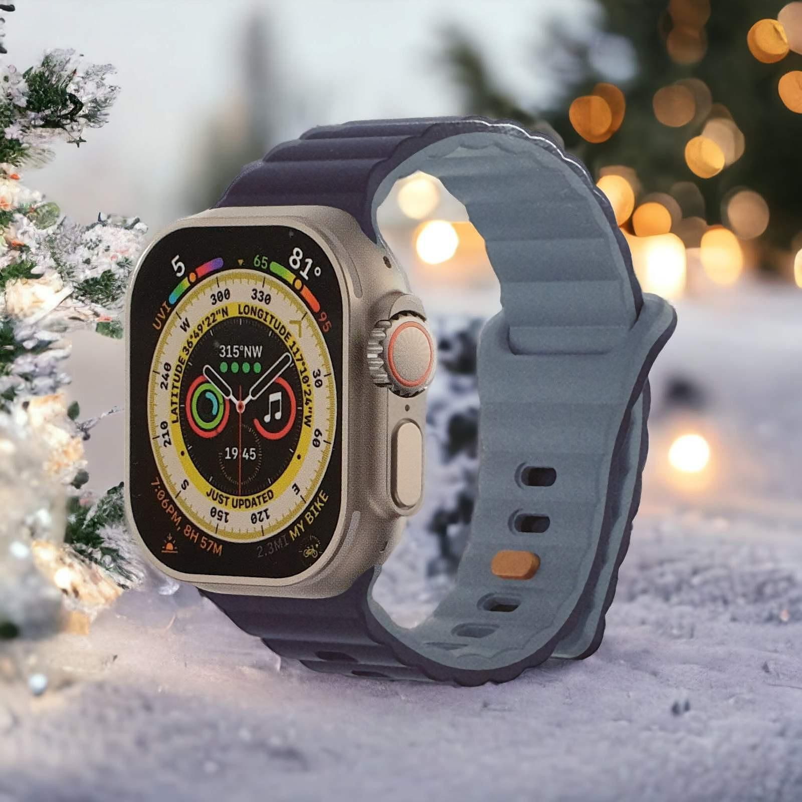 Силиконова каишка gear4 two tone sport band за apple watch ultra 1/ 2