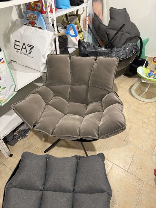 Столове за маса 5 бр+2 бр кресла с табуретки