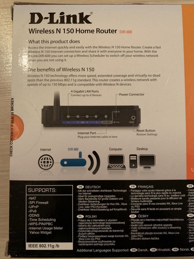 Vând Wireless N150 Home Route