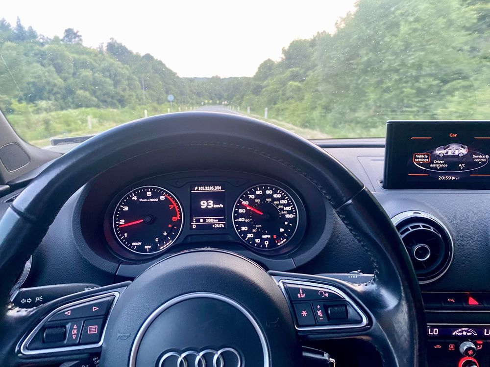 Audi A3 2.0T 220cp Quattro S-tronic 2016 Euro6