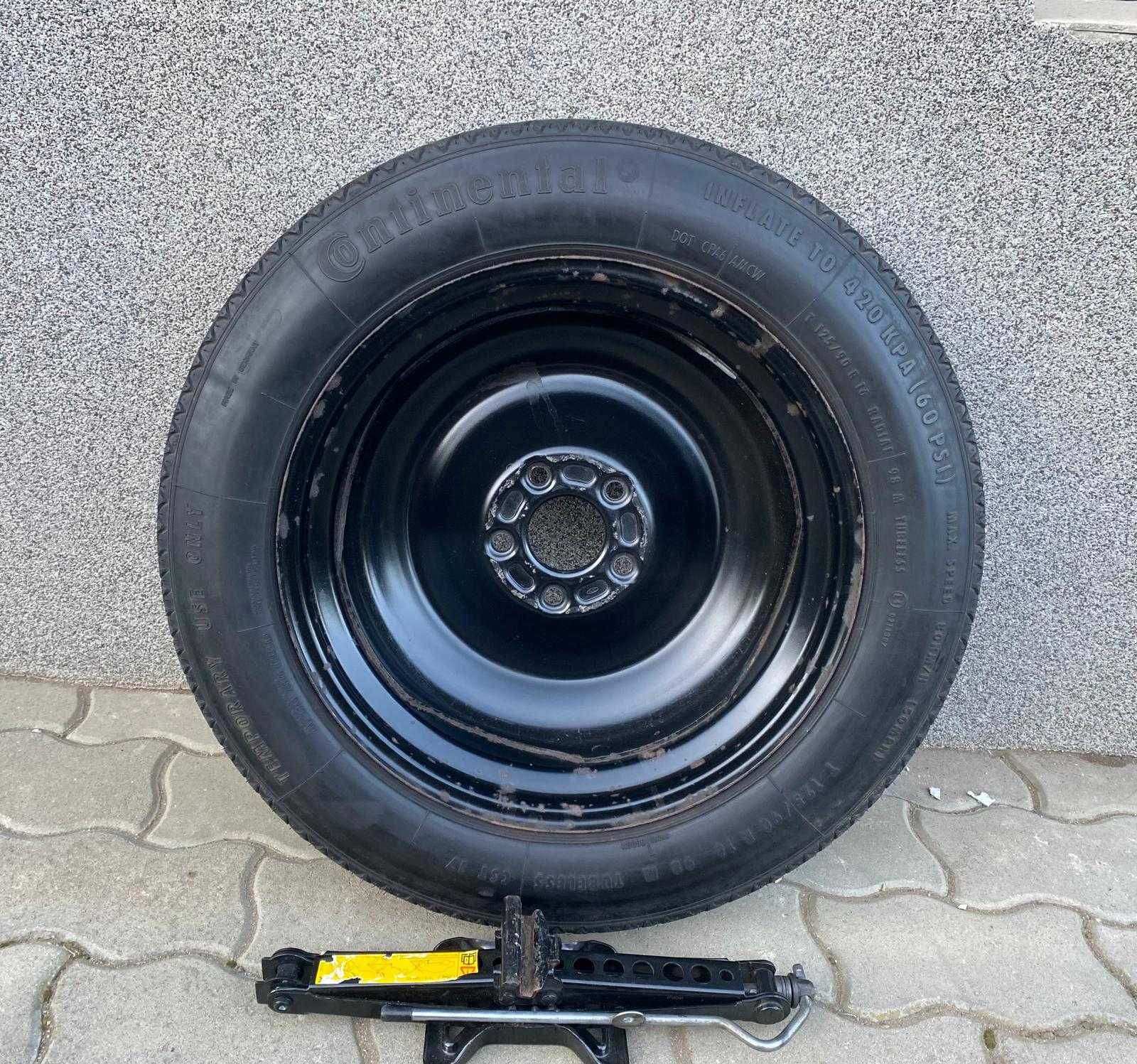 Roata rezerva SLIM 16'' FORD GALAXY mk2 + cric+plasa bagaje