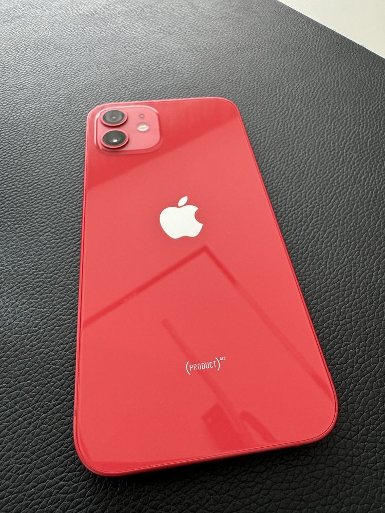 Iphone 12 64GB Red - перфектен