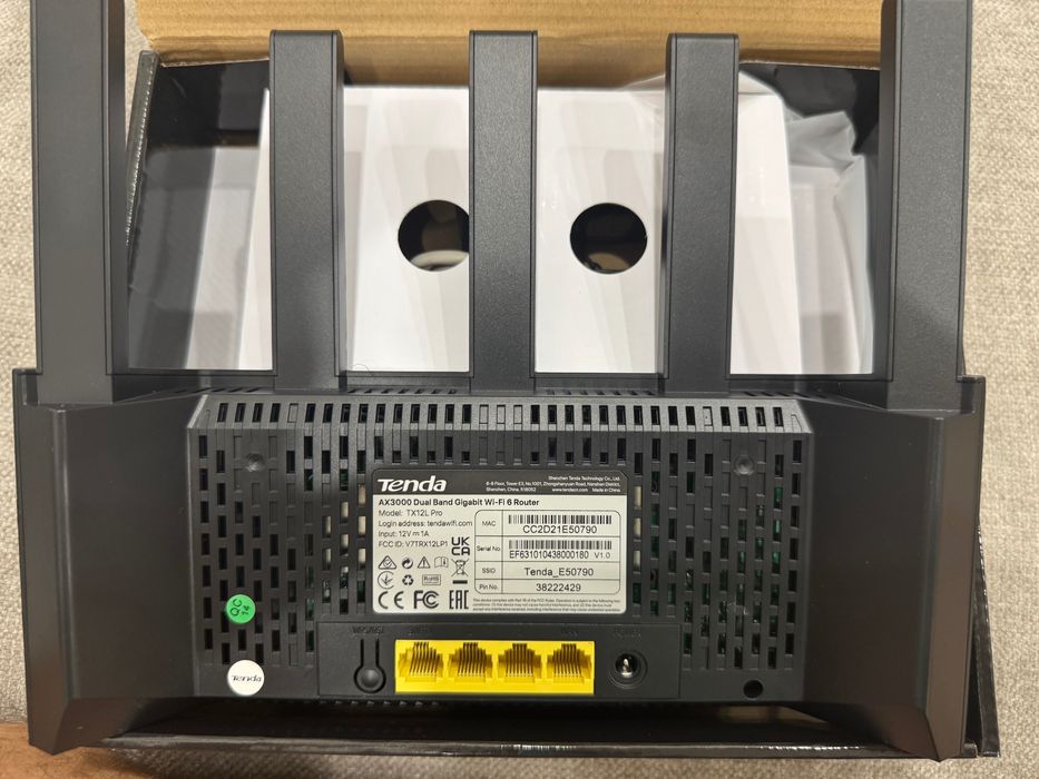 Роутер wi-fi Tends AX 3000