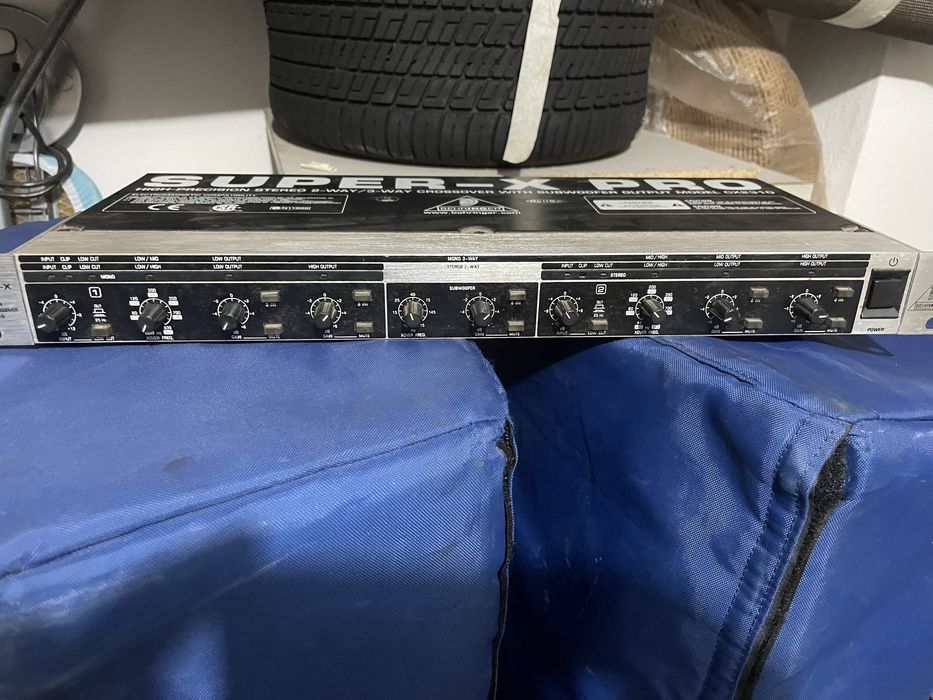 Behringer super x pro crossover