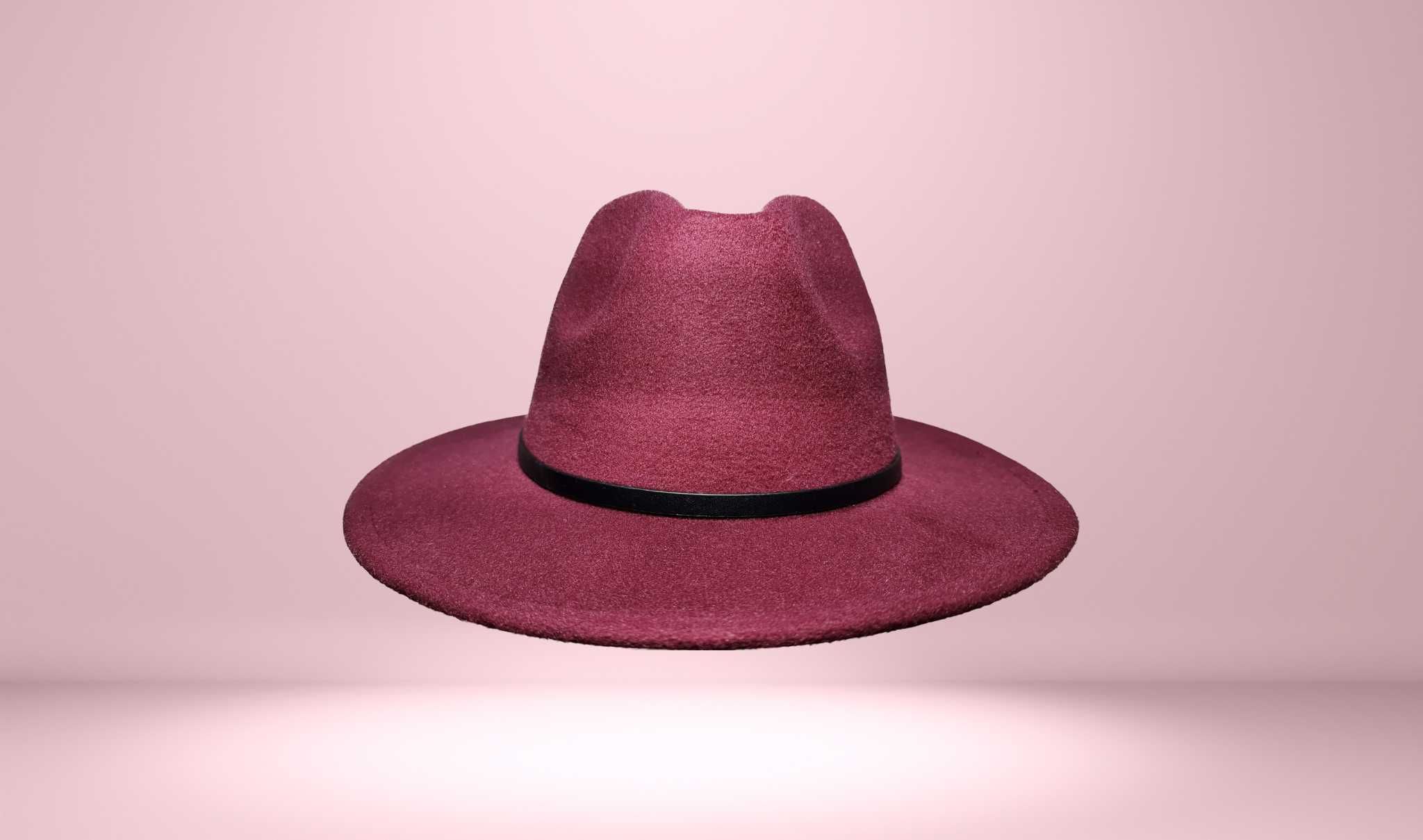 Palarii Fedora cu accesoriul detasabil, diverse culori