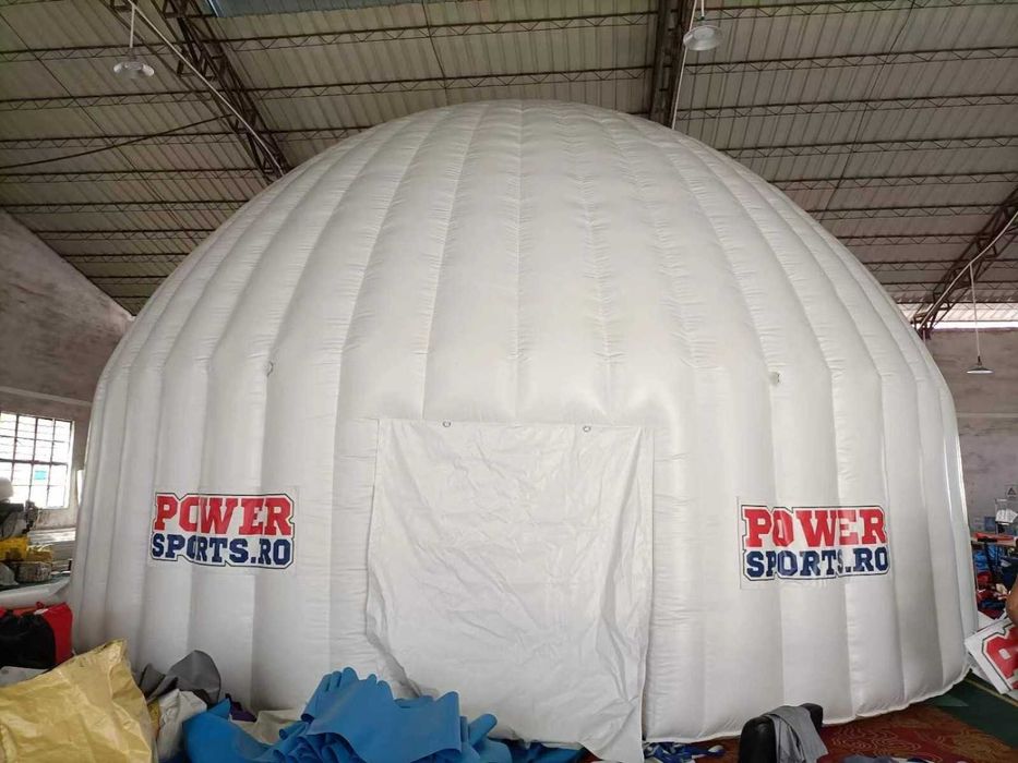 Cort Gonflabil DOME 78.5 mp cort evenimente aer liber outdoor NOU