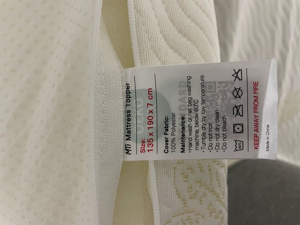 Vand topper135/200