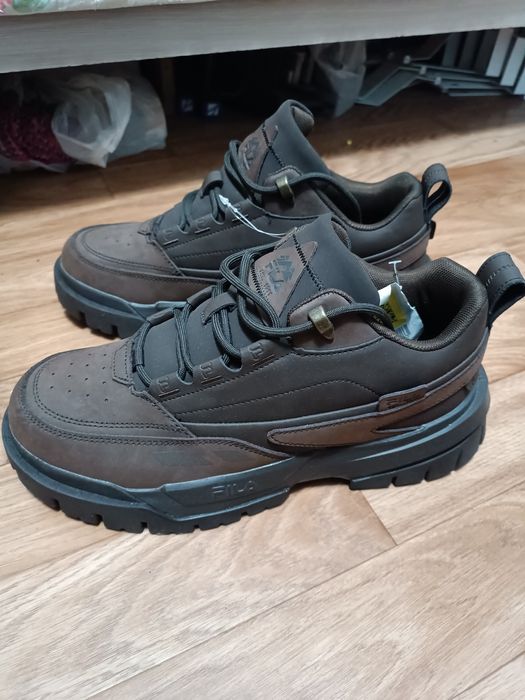 Кроссовки Fila Backbone M (коричневые, размер 42,5)