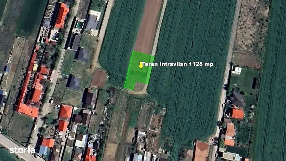 Teren de vânzare în oraș, acces asfaltat