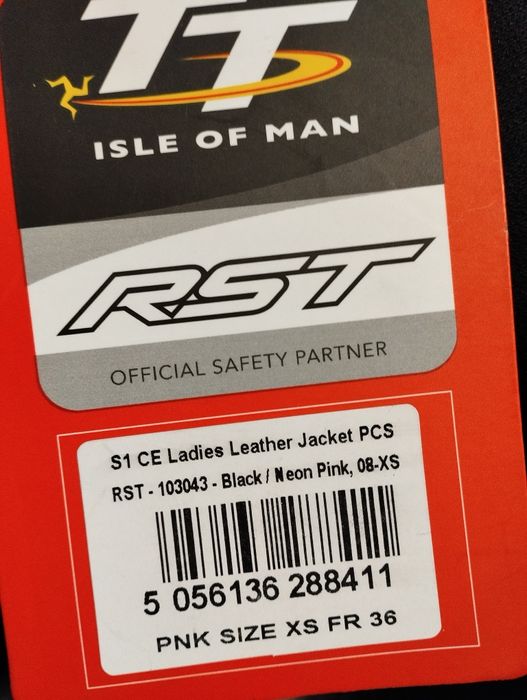 Дамско кожено мото яке RST (36)