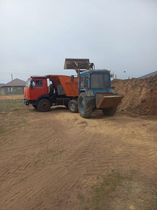 Шебен Баласт Щебень Песок Грунт Чернозем Глина