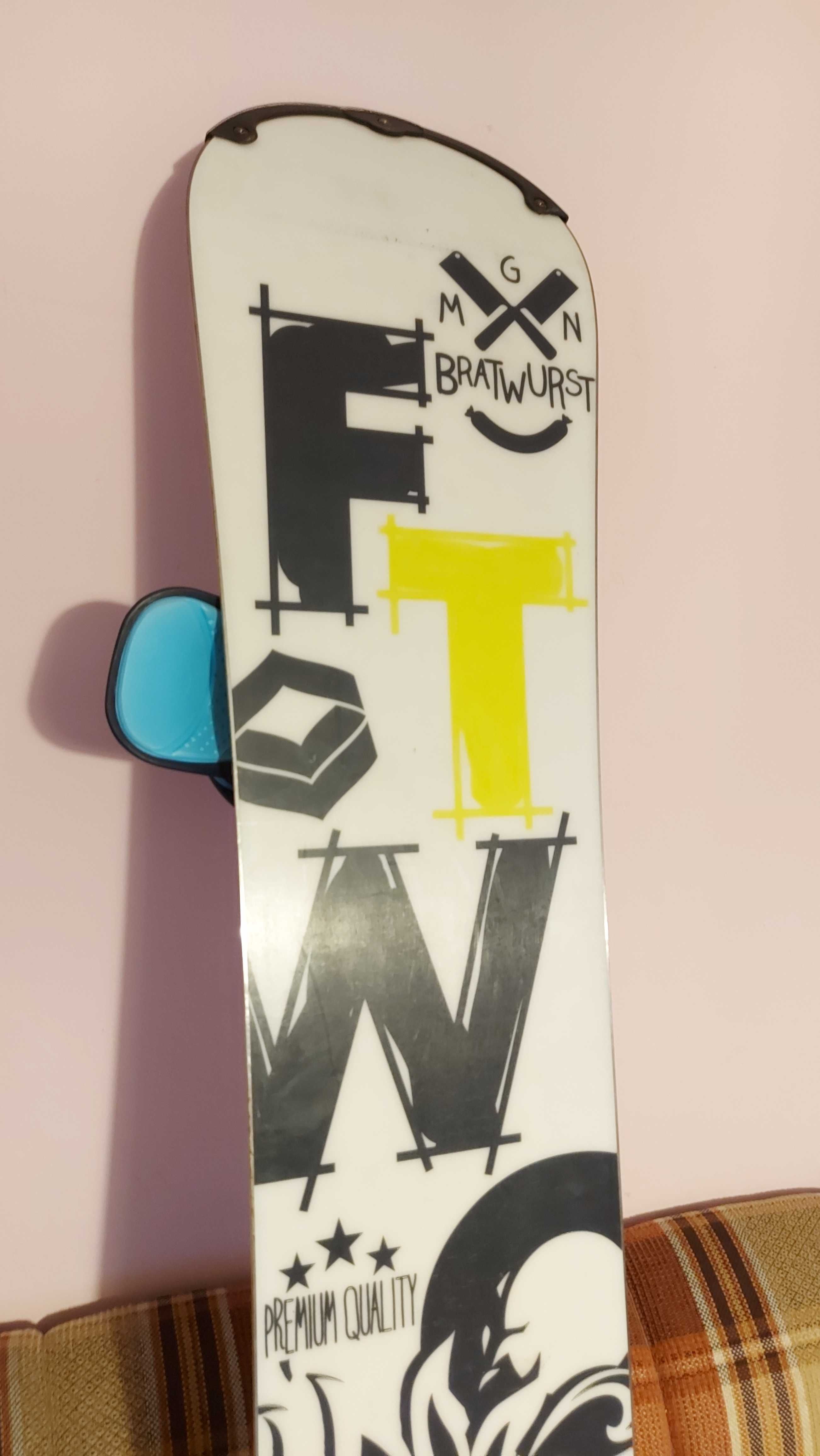 Placa snowboard TNT adulti 150 cm cu legaturi