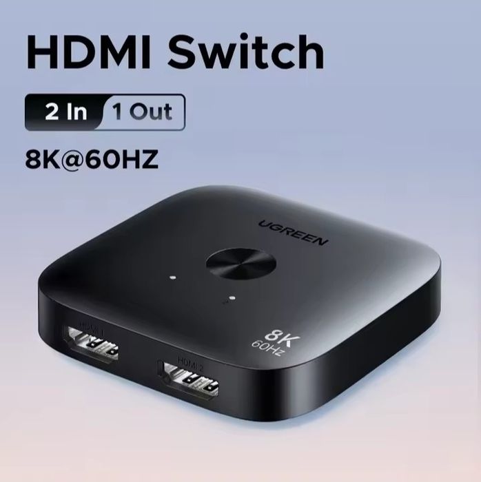 UGREEN HDMI 2.1 Switch 2 in 1. VENTION Переключатель/сплиттер