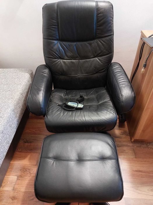 Fotoliu cu incalzire si masaj cu telecomanda
